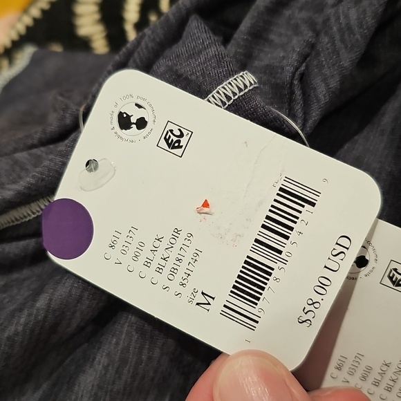 FP Movement Right On Run Black Long Sleeve Layer NWT MSRP $58 - Picture 3 of 7